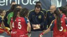 La selecció espanyola femenina d'hoquei patins espera rival per a les semifinals de l'Europeu d'Olot