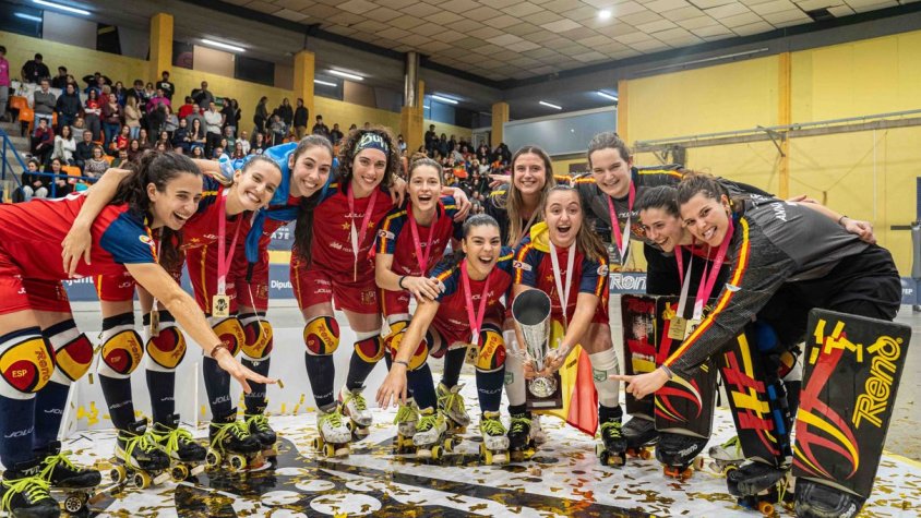 Més de 5.000 persones han vist l’Europeu Femení d’hoquei patins des del pavelló d’esports d’Olot