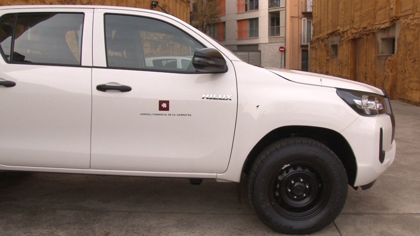El Consell Comarcal de la Garrotxa ja disposa d’un nou vehicle Pick Up equipat per a emergències