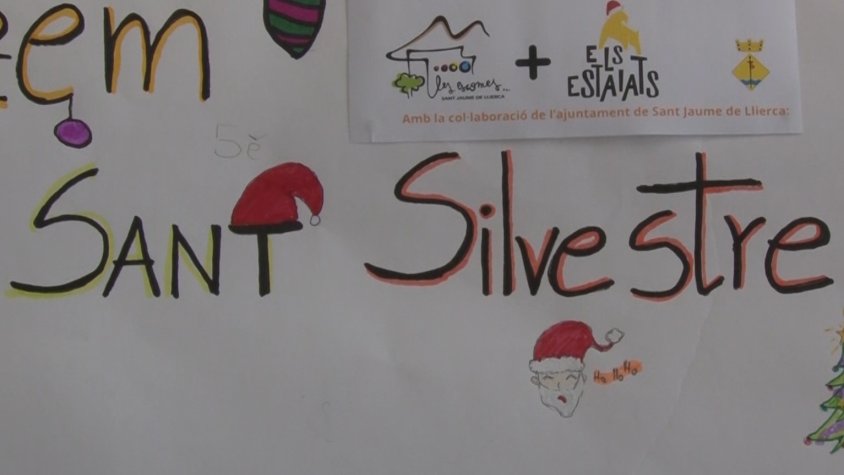 Els alumnes de l’escola de Sant Jaume de Llierca fan revifar la cursa de Sant Silvestre
