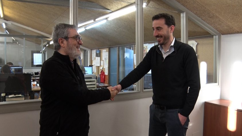 Corisa Media Grup Garrotxa i Càritas Garrotxa amplien un any més el seu conveni de col·laboració