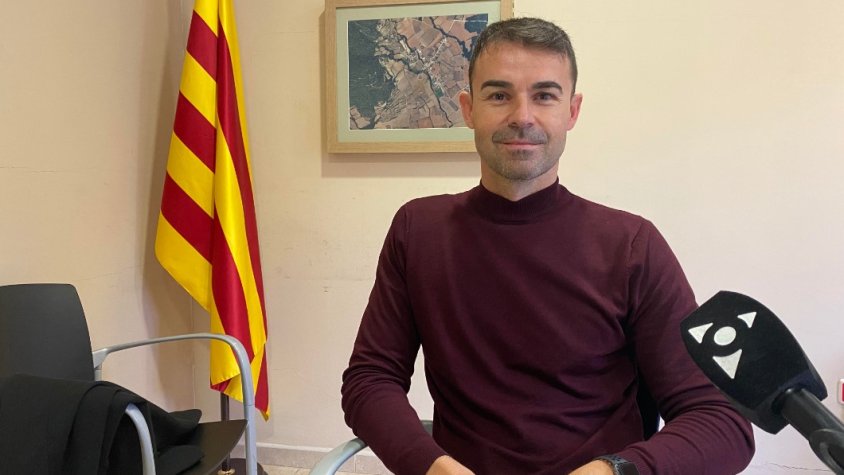 L'alcalde de Maià de Montcal, Tavi Casadevall | Foto: Roger Isern