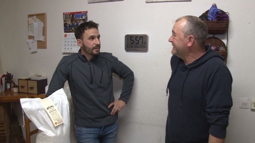 "Fa patir econòmicament aquests mals anys de collita que tenim, però jo en tinc ganes i ho vull apostar tot al fesol de Santa Pau"