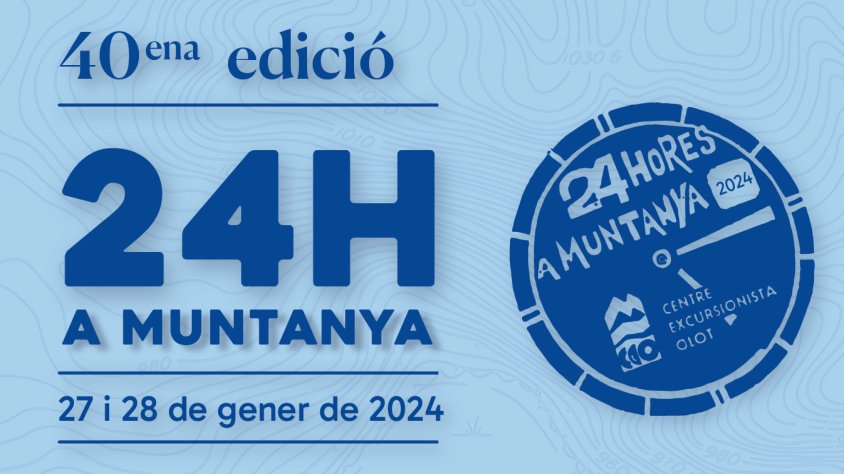 Les 24 Hores a Muntanya del Centre Excursionista d'Olot compleixen aquest cap de setmana 40 anys