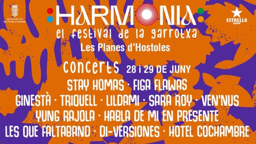 El cartell del festival Harmonia 2024
