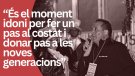 “Crec que és el moment idoni per fer un pas al costat i donar pas a les noves generacions”