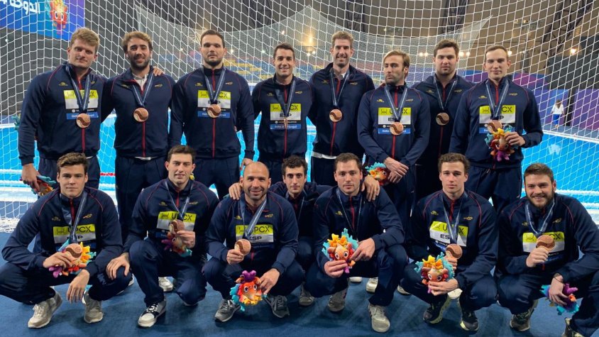 El garrotxí Blai Mallarach, bronze al Mundial de waterpolo