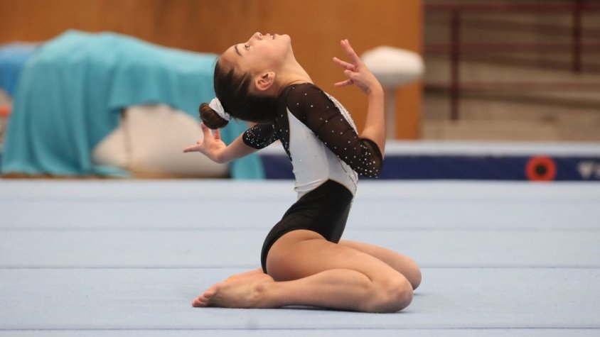 Les gimnastes garrotxines, molt presents a les competicions estatals i catalanes de gimnàstica artística