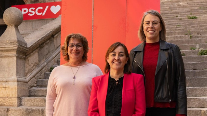 Marina Alegre i Eulàlia Lluch formaran part de la llista del PSC per Girona de les eleccions al Parlament del 12 de maig