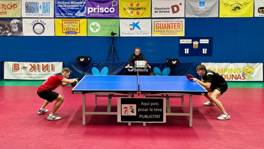El Club Tennis Taula Olot tanca la lliga amb la visita de l’Escala i amb Europa en joc