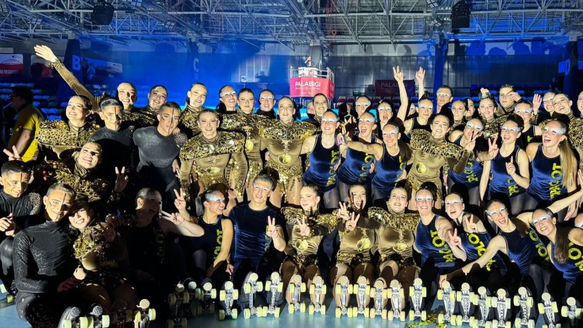 El Club Patinatge Artístic Olot, campió d'Europa per 16a vegada