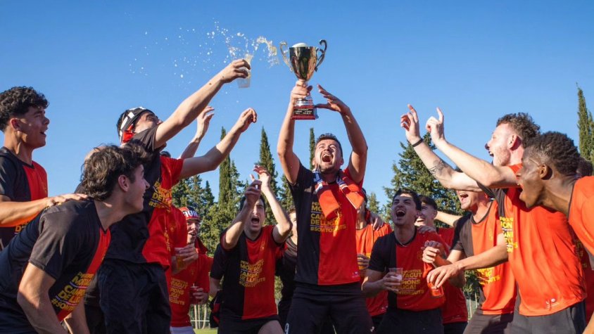 La Penya Esportiva Montagut atribueix l’ascens a Tercera Catalana a l’harmonia dins el vestidor i amb l’afició