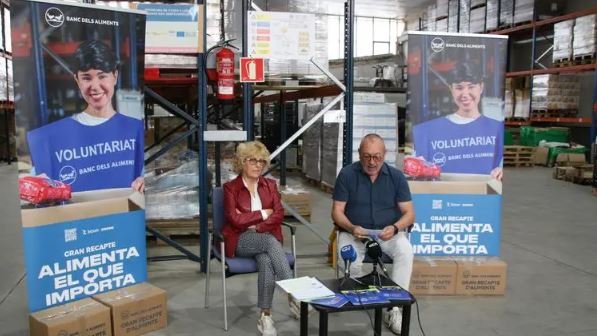 El Banc dels Aliments atén un 3,3% menys de persones en situació de vulnerabilitat i fa una crida a rebre donacions