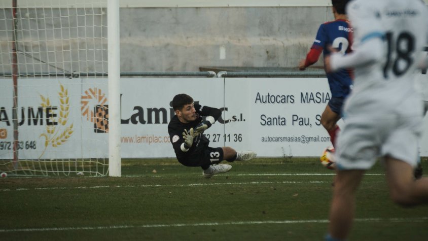 Èric Mourin tampoc continuarà defensant la porteria de la Unió Esportiva Olot
