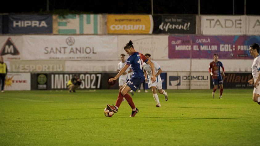 Albert Orriols 'Urri' deixa de ser jugador de la UE Olot