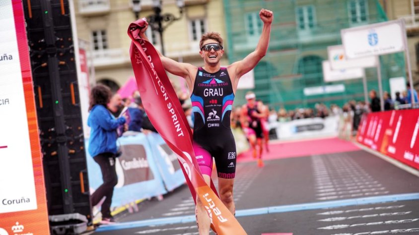 El triatleta Genís Grau vol centrar-se, de nou, en les Sèries Mundials