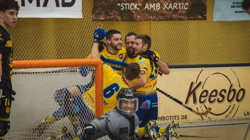 L’Hoquei Olot es proposa acabar entre els sis millors equips d’OK Lliga Plata l’any que ve