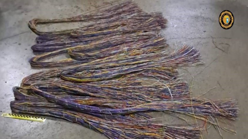 Imatge del material recuperat per la Policia Municipal | Foto: Ajuntament d'Olot