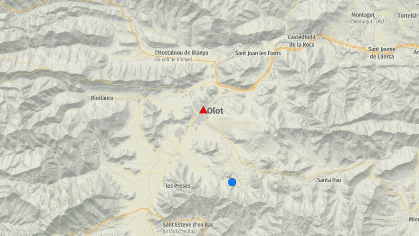 L’Institut Cartogràfic i Geològic de Catalunya inaugura una instal·lació a Olot