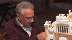 La Torre dels Til·lers és la nova construcció del pessebrista planenc Albert Marès