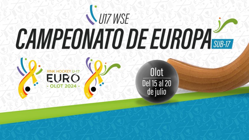 El Campionat Europeu d’hoquei patins sub-17 aterrarà a Olot aquest dilluns