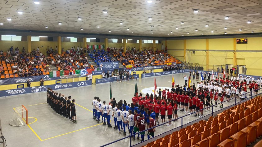 Comença el Campionat Europeu d’hoquei patins sub-17 a Olot