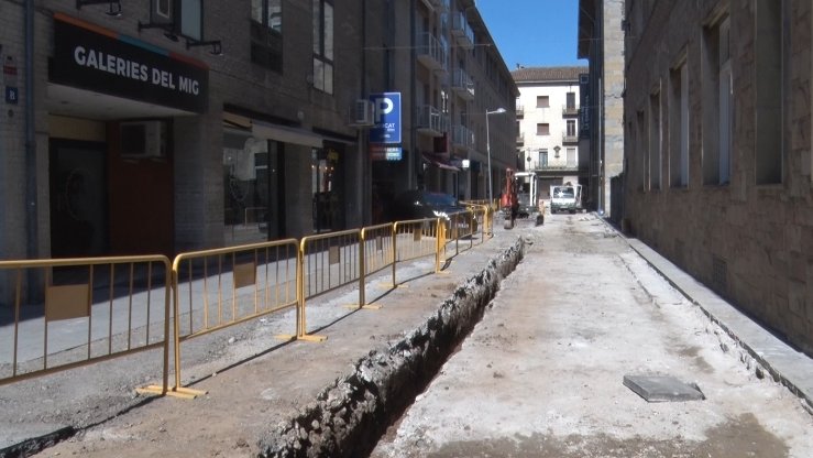 Pep Berga: "les obres a l’Hospici avancen bé i  per Festes del Tura estarà tot acabat"