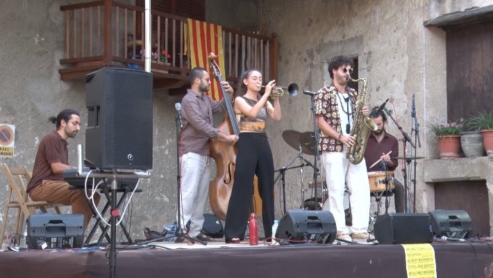 La trompetista Alba Careta tanca la 24a edició del cicle de concerts d’estiu de la Vall d’en Bas