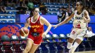 La garrotxina Aina Cargol es penja la medalla de bronze al Mundial de Bàsquet sub-17