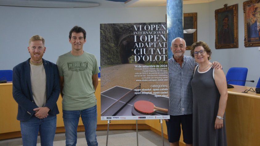 El Club Tennis Taula Olot preveu superar els 185 palistes en l’Open Internacional Ciutat d’Olot