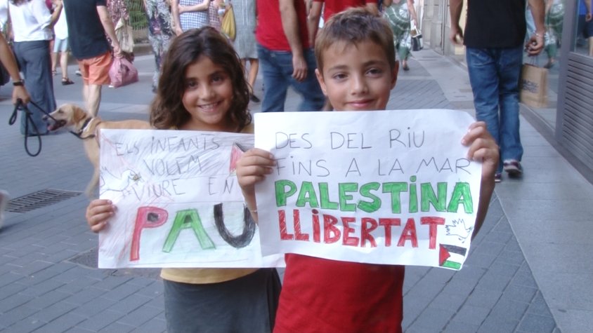 “La Garrotxa amb Palestina” demana el fi del comerç d’armes amb Israel