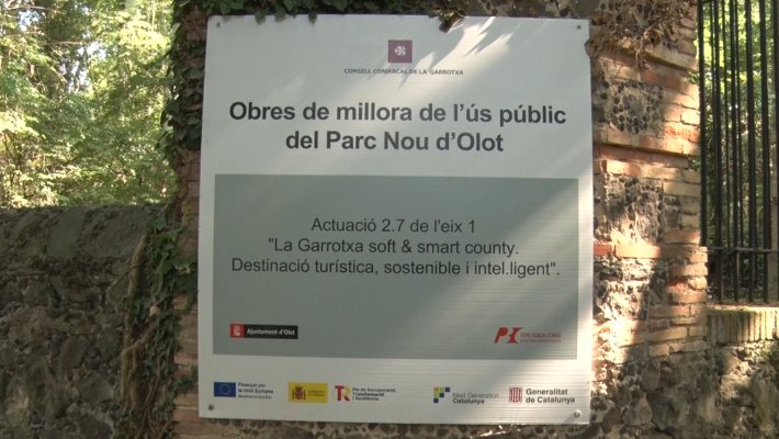 Finalitzen les primeres millores al Parc Nou d’Olot