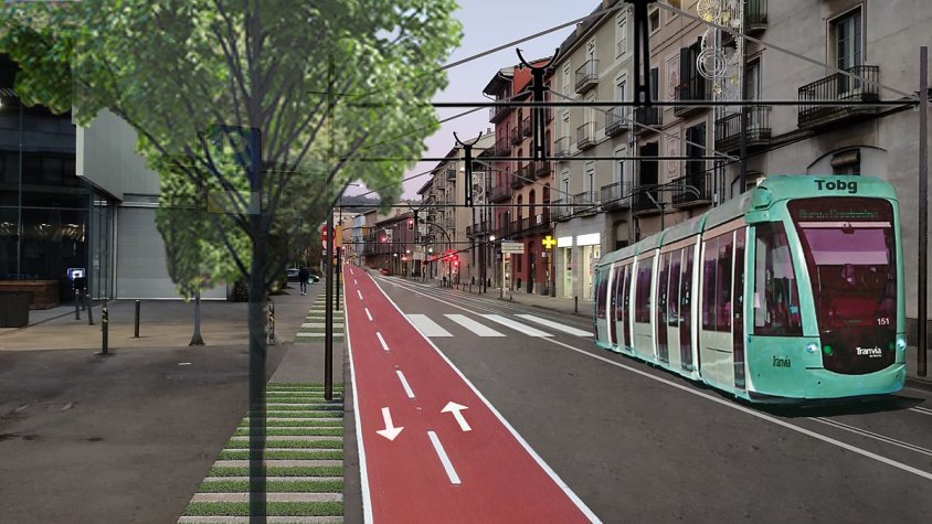 El coordinador dels Comuns a la Garrotxa, Raül Valls, demana que el tren-tram sigui una prioritat per al govern