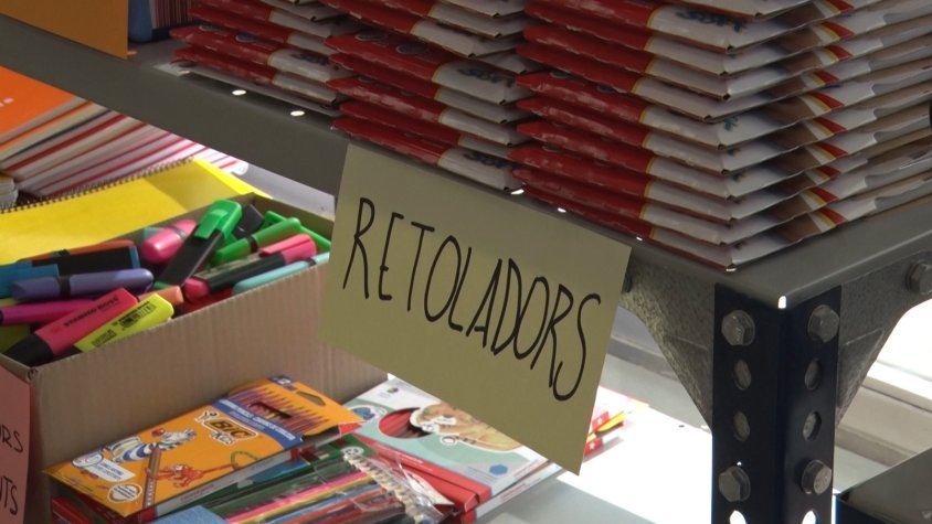 114 infants es beneficiaran del kit escolar de Creu Roja Garrotxa