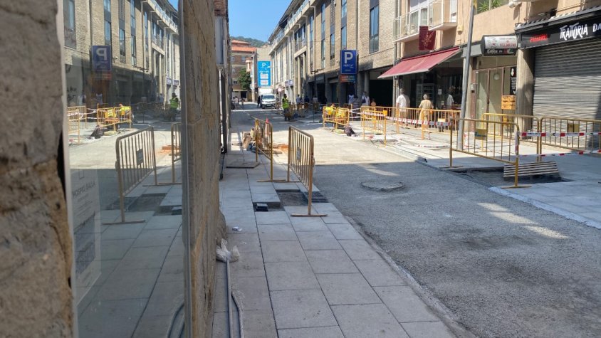 Les obres de l’entorn de l’Hospici estaran enllestides abans de l’inici de Festes del Tura