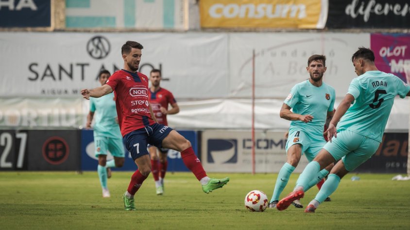 Un Olot massa espès també perd contra el Torrent a l'Estadi Municipal (0-1)