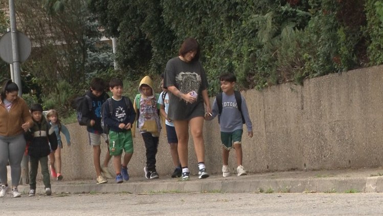 Uns 7.000 alumnes han començat el curs a Olot aquest dijous