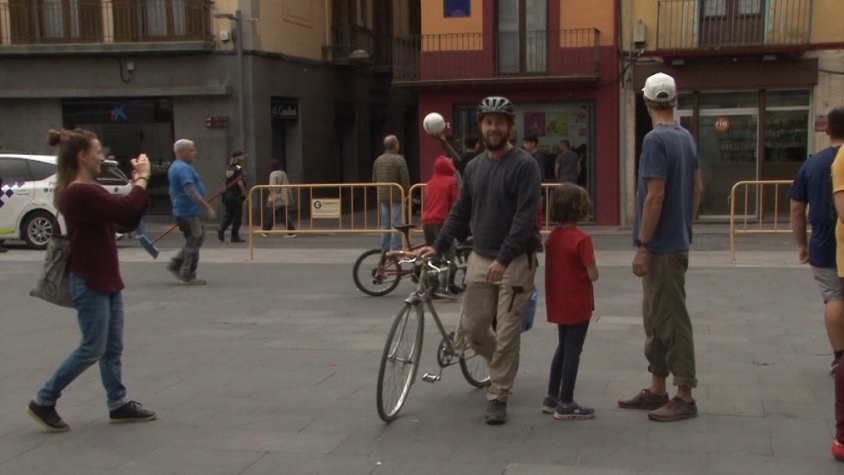La bicicleta és el mitjà de transport més ràpid per desplaçar-se per Olot
