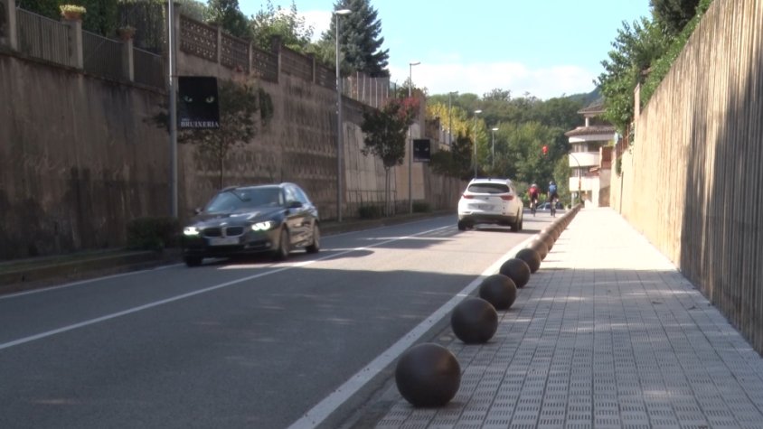 Canviaran els llums de la principal via d’accés a Sant Joan les Fonts, la carretera d’Olot