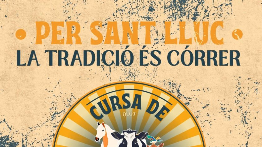 La Cursa de Sant Lluc d’Olot reunirà centenars de corredors al centre de la ciutat