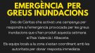 Càritas engega una campanya d’ajudes econòmiques per enviar a la Comunitat Valenciana i ja ha recollit 30.000 euros