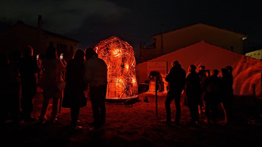 Lluèrnia il·lumina Olot amb una trentena d’instal·lacions