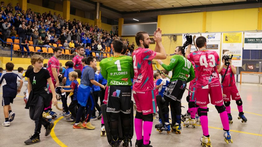 L’Hoquei Olot s’encomana a la Josep Jou per tornar a guanyar