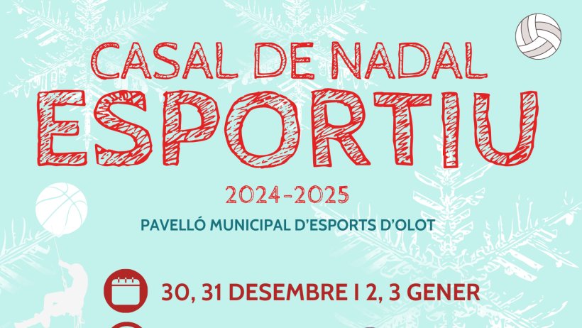 Torna el Nadal Esportiu a Olot del 30 de desembre al 2 de gener