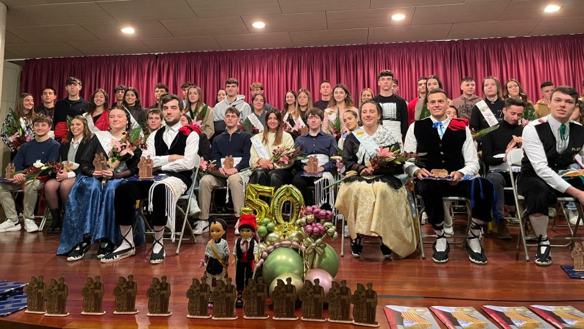 Alba Molas i Marc Romero, nous Pubilla i Hereu de la Garrotxa