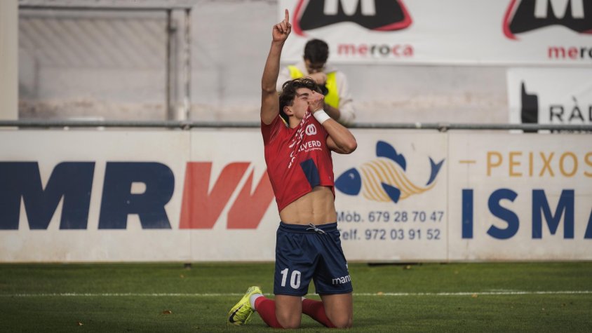 Guillem Terma s’estrena com a golejador a Segona Federació