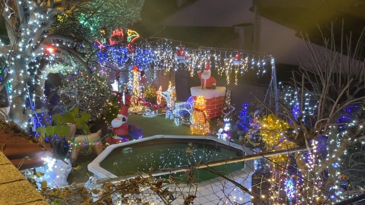 Un pessebre i un tron reial, novetats del muntatge nadalenc de l'Àlex Fernández