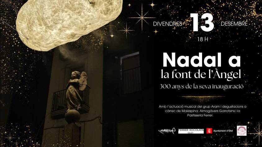 Olot celebrarà els 300 anys de la inauguració de la font de l’Àngel