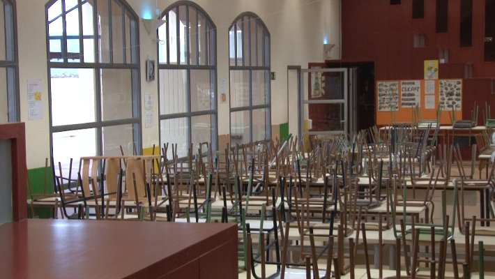 L’alcalde de les Planes és optimista pel que fa a poder iniciar les millores a la cuina i menjador de l’Escola sant Cristòfol