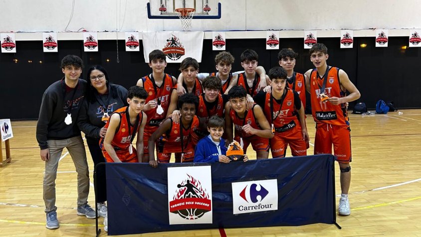 El Boet Mataró i el Viladecans guanyen el quart Torneig dels Volcans en categoria cadet